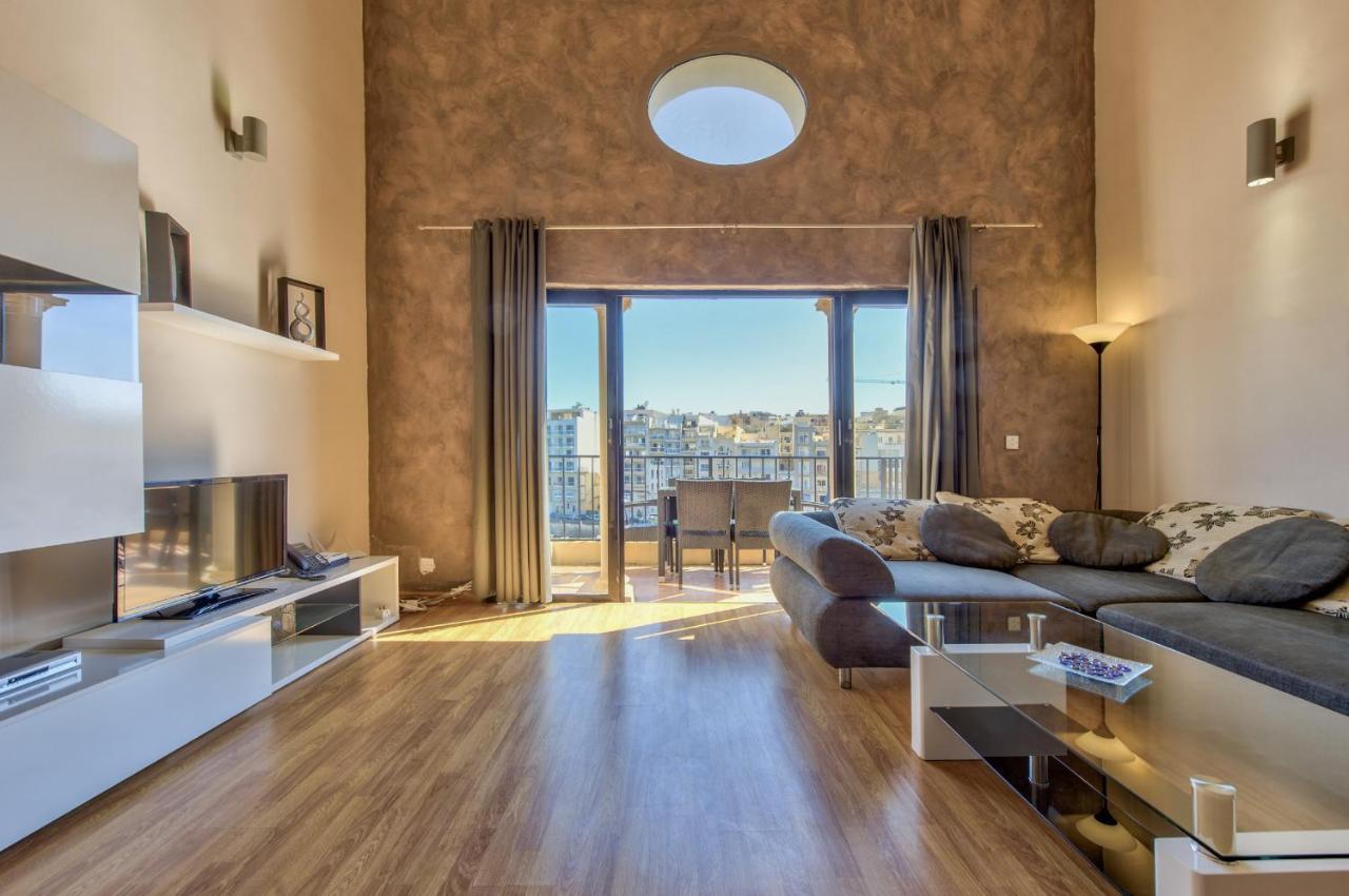 Spinola Court - Stunning Seaview Apartment & Penthouse On Spinola Bay By Shortletsmalta Saint Julian's エクステリア 写真