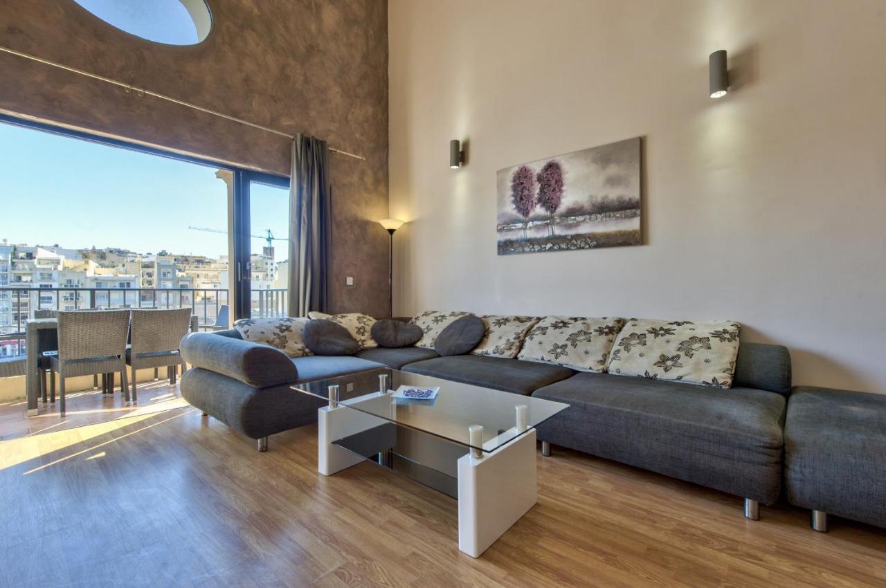 Spinola Court - Stunning Seaview Apartment & Penthouse On Spinola Bay By Shortletsmalta Saint Julian's エクステリア 写真