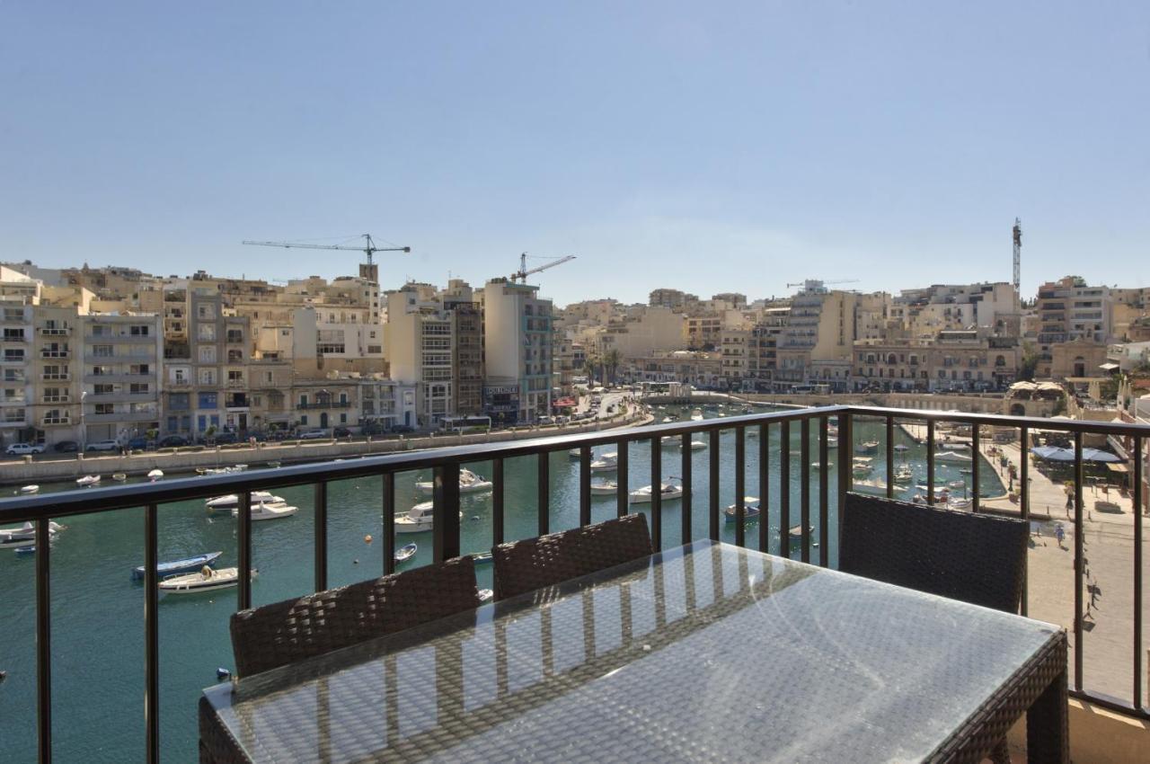 Spinola Court - Stunning Seaview Apartment & Penthouse On Spinola Bay By Shortletsmalta Saint Julian's エクステリア 写真