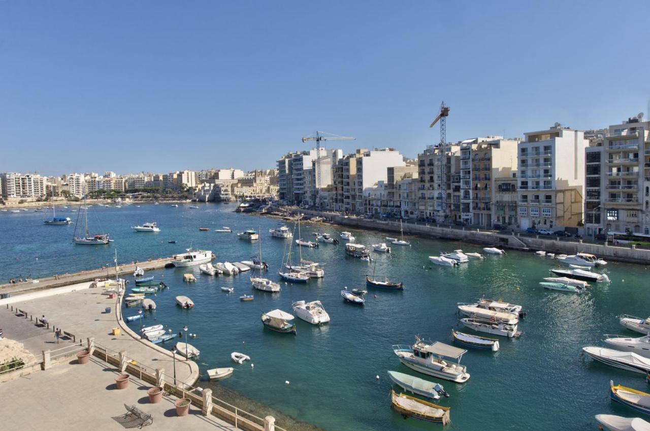 Spinola Court - Stunning Seaview Apartment & Penthouse On Spinola Bay By Shortletsmalta Saint Julian's エクステリア 写真